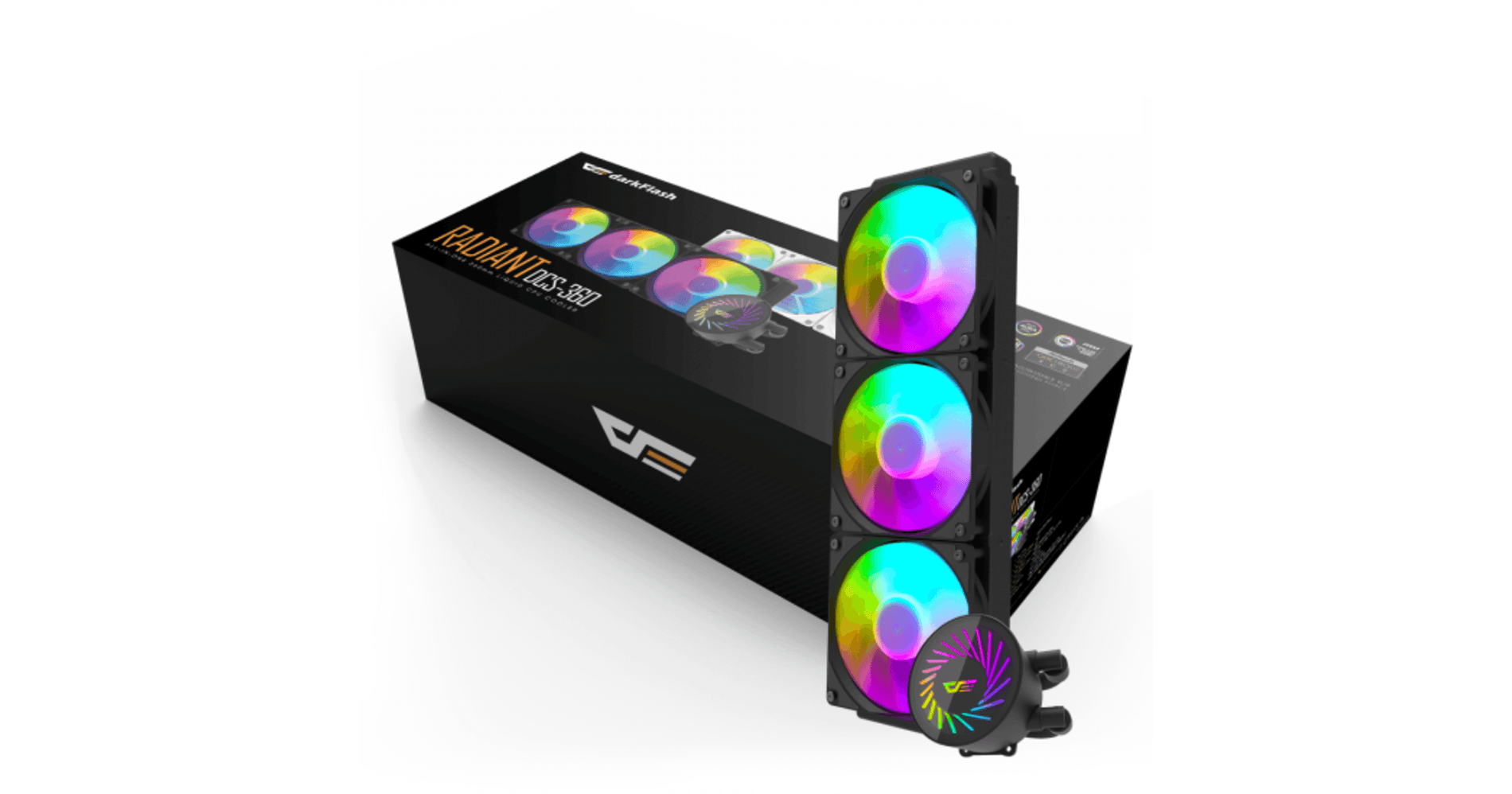 DarkFlash Radiant DCS360 360mm AIO Liquid CPU Cooler